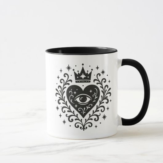 King Heart Tasse (Rechts)