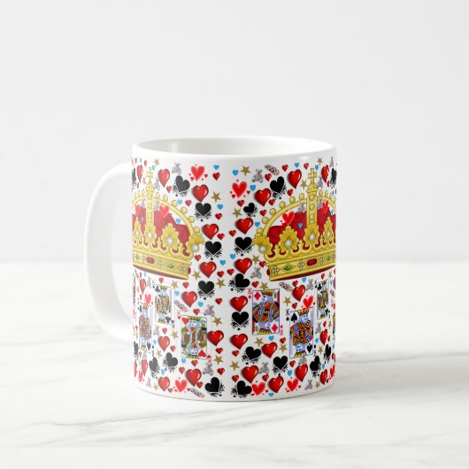 King Hearts Tasse (Vorderseite Links)