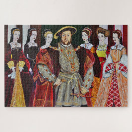 King Henry 8 und 6 seine Ehefrauen Puzzle