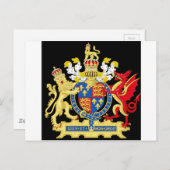 KING HENRY DER ACHTE WALDBUCH POSTKARTE (Vorne/Hinten)