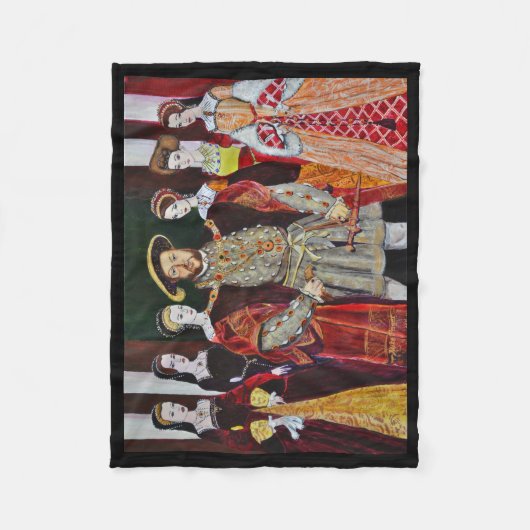 King Henry the Achte Fleecedecke (Vorderseite)