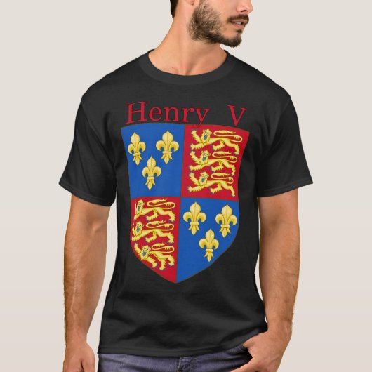 King Henry V Royal Arms T-Shirt (Vorderseite)