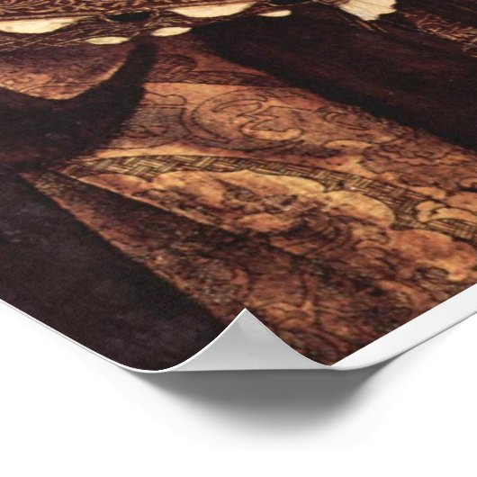 King Henry VIII Canvas Print Poster (Ecke)