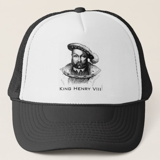 King Henry VIII Hat Truckerkappe (Vorderseite)