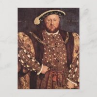 King Henry VIII Postcard