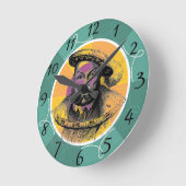 King Henry VIII Wall Clock Runde Wanduhr (Winkel)