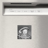 King Henry VIII zur Illustration Magnet (In Situ (Geschirrspüler))