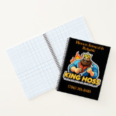 King Hoss Spiral Notebook Notizblock (Innenseite)