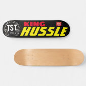 KING HUSSLE PRO SKATEBOARDS . JMT USA (Horizontal)