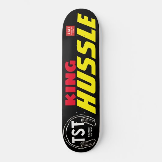 KING HUSSLE PRO SKATEBOARDS . JMT USA (Vorderseite)