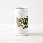 King Irish Shield Bierglas (Vorderseite Links)
