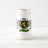 King Irish Shield Bierglas (Mittel)