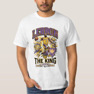 King James Basketball Streetwear Grafik-Shirt V1 T-Shirt