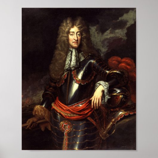King James II Poster (Vorne)
