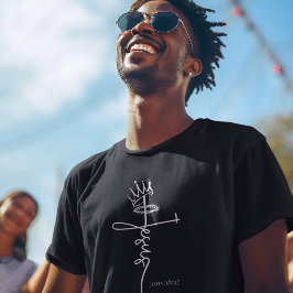 KING JESUS Christlich Männerkurz T-Shirt