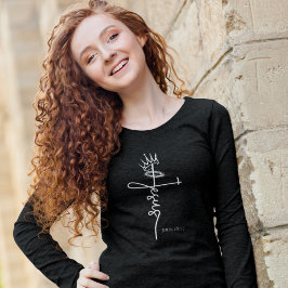 KING JESUS Christliche Frauenruhe T-Shirt