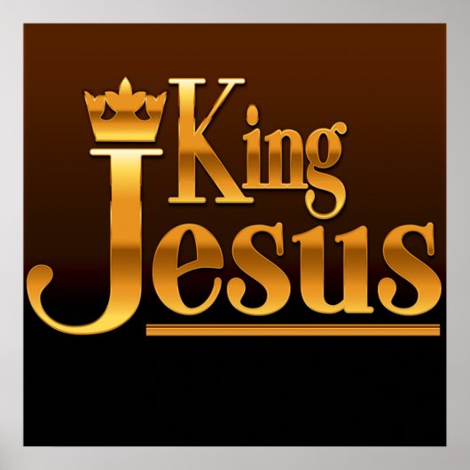 King Jesus Poster (Vorne)