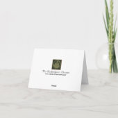 King John Quote (Gold Edition) Karte (Rückseite)