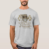 King John Quote (Gold Edition) T-Shirt (Vorderseite)