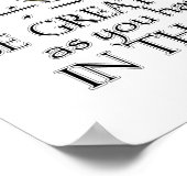 King John Quote Poster (Ecke)