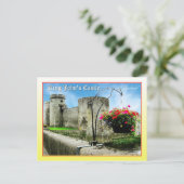 King John's Castle, Limerick, Irland Postkarte (Stehend Vorderseite)