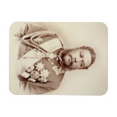 King Kalakaua (1836-91), late c19th Magnet (Horizontal)