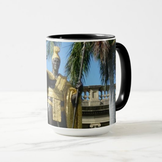 King Kamehameha Tasse (VorderseiteRechts)