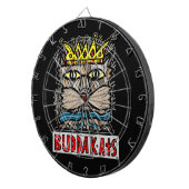 "King Kat" BuddaKats Dartboard Dartscheibe (Vorderseite rechts)