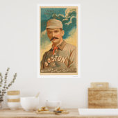 King Kelly Baseball Card 1888 Poster (Küche)