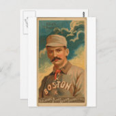 King Kelly, Boston Beaneaters Postkarte (Vorne/Hinten)