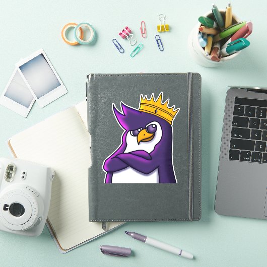 King Kenguin Sticker (iPad Hülle)
