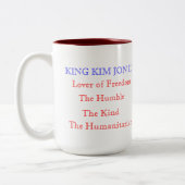 King Kim Jong Il* Tasse (Links)