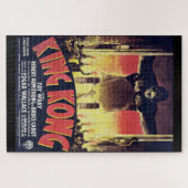 King Kong Challenge-Puzzle im Vintage-Stil  Puzzle (Horizontal)