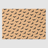 King Kurz Hair Dackel - Muster 1 Seidenpapier (Vorderseite)