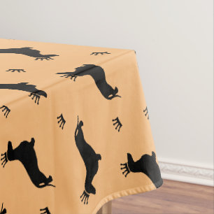 King Kurz Hair Dackel - Muster 1 Tischdecke