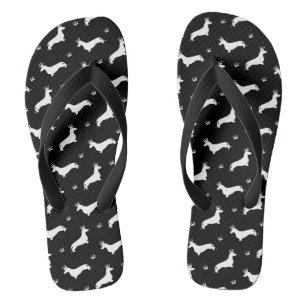 King Kurz Hair Dackel - Muster 2 Badesandalen