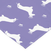 King Kurz Hair Dackel - Muster 2 Kurzer Tischläufer (Ecke)