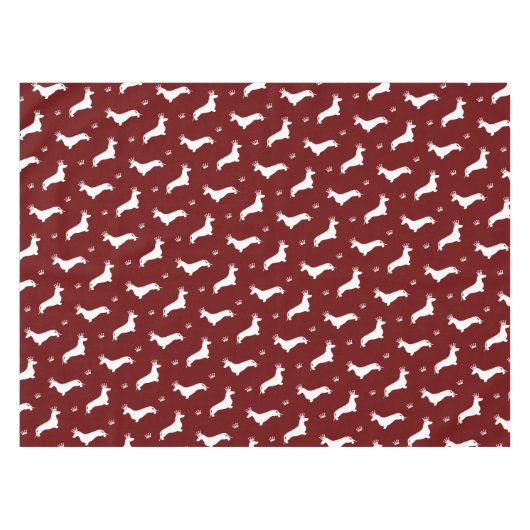 King Kurz Hair Dackel - Muster 2 Tischdecke (Vorderseite (Horizontal))