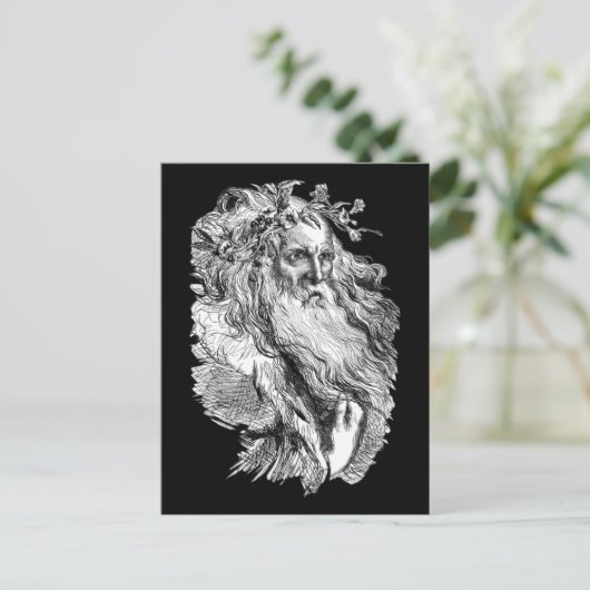 King Lear Postkarte (Stehend Vorderseite)