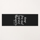 KING LEAR SHAKESPEARE PATIENTENGEDANKEN YOGAMATTE (Vorderseite (Horizontal))