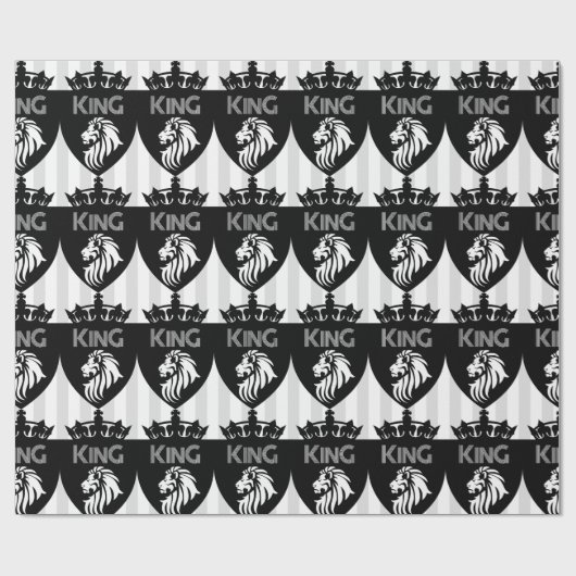 King Linen Wrapping Paper Geschenkpapier (Flach)