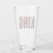 King Lion Face Glas (Rückseite)