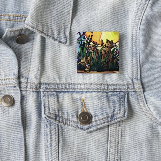 King Lion und Cubs Button (Beispiel)