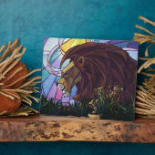 King Lion und Cubs Fotoplatte (Seite)