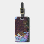 King Lion und Cubs Gepäckanhänger (Vorderseite vertikal)