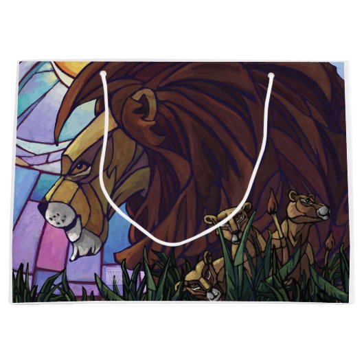 King Lion und Cubs Große Geschenktüte (Vorderseite)