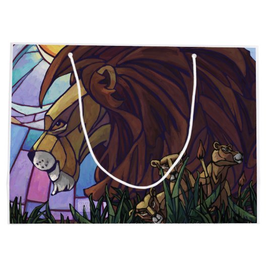 King Lion und Cubs Große Geschenktüte (Rückseite)