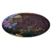 King Lion und Cubs Schneidebrett (Ecke)