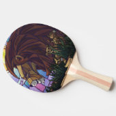 King Lion und Cubs Tischtennis Schläger (Seitenansicht)