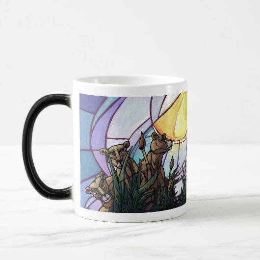 King Lion und Cubs Verwandlungstasse (Links)